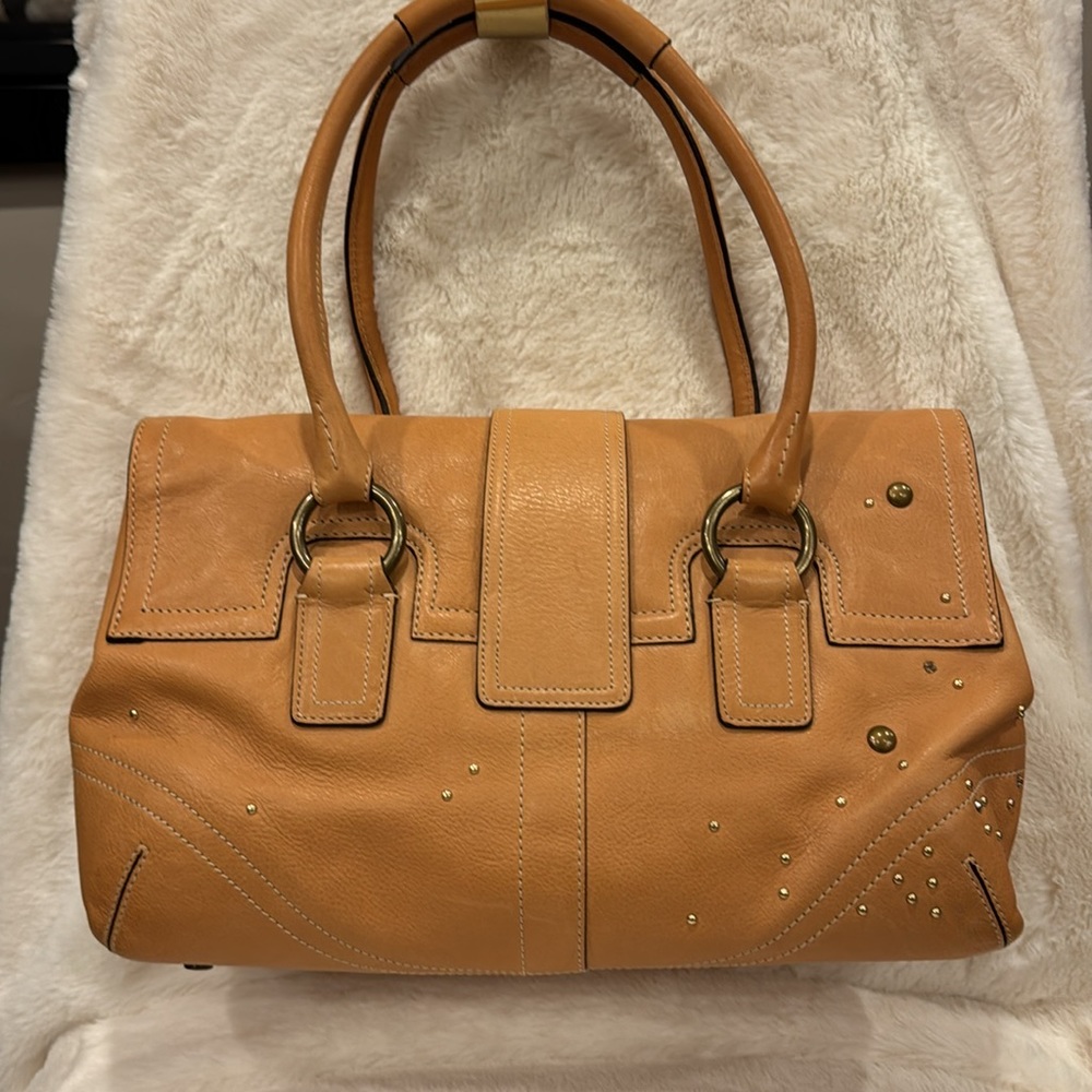 Rare Vintage COACH soho with Swarovski crystals and studs satchel style handbag - Picture 6 of 14
